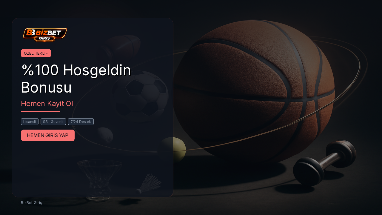 BizBet Giriş Bonus Gorseli
